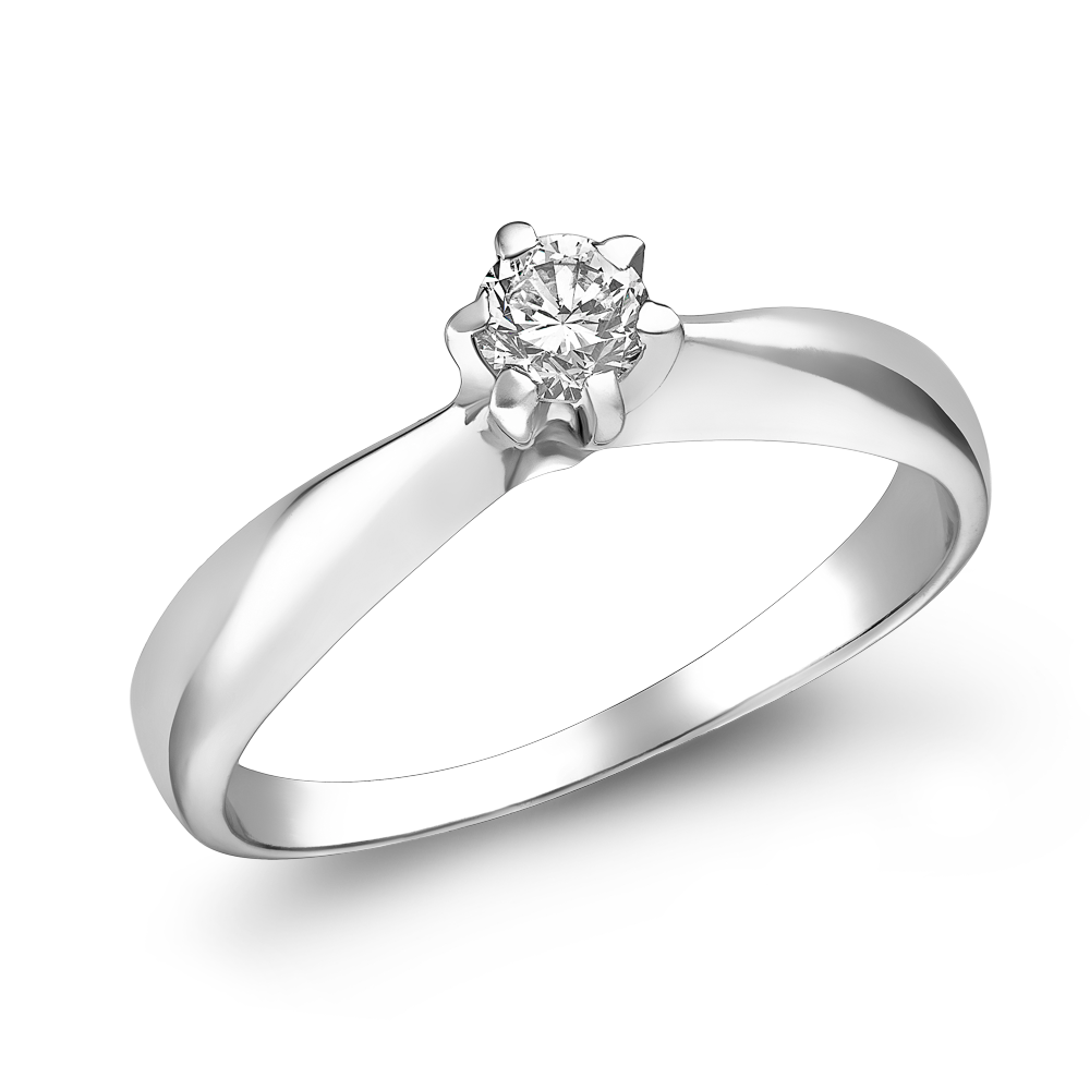 Μονόπετρο με Διαμάντι 0.22ct