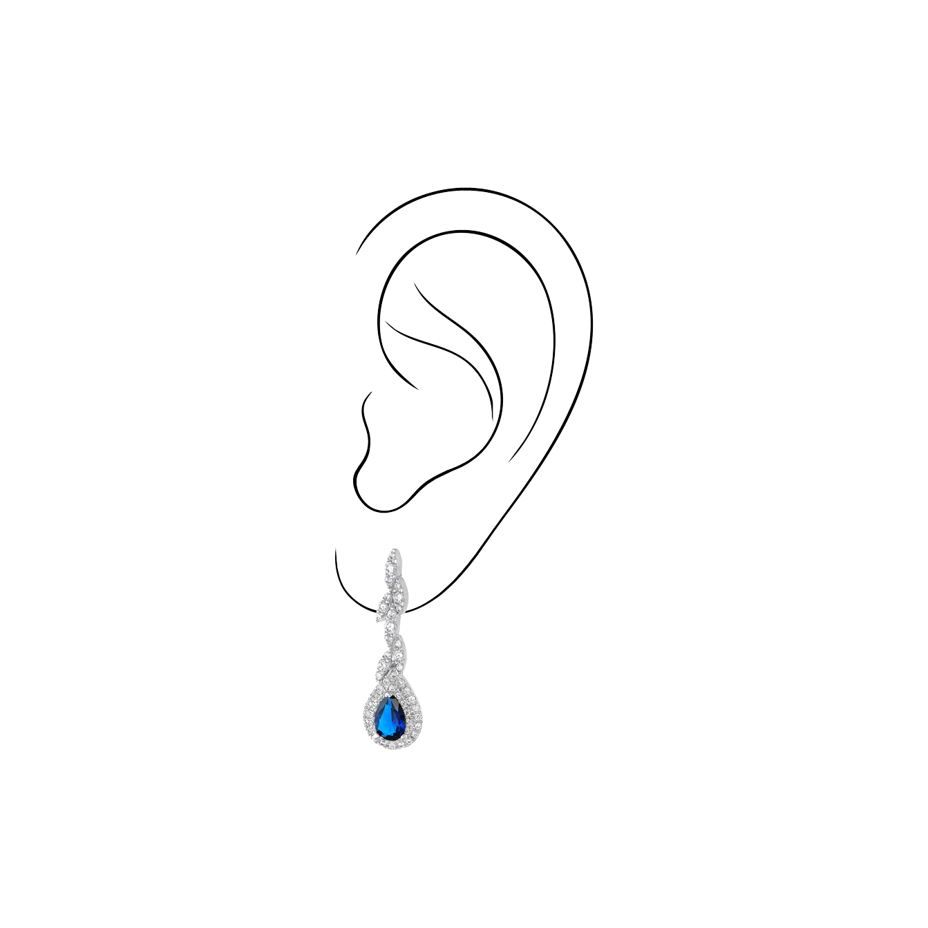 Λευκόχρυση Ροζέτα Δάκρυ