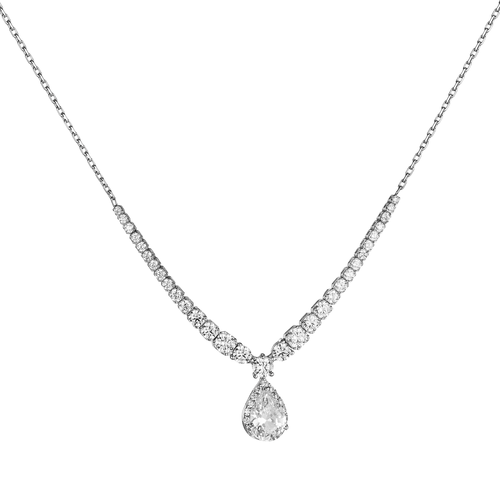 Κολιέ Ροζέτα Δάκρυ 