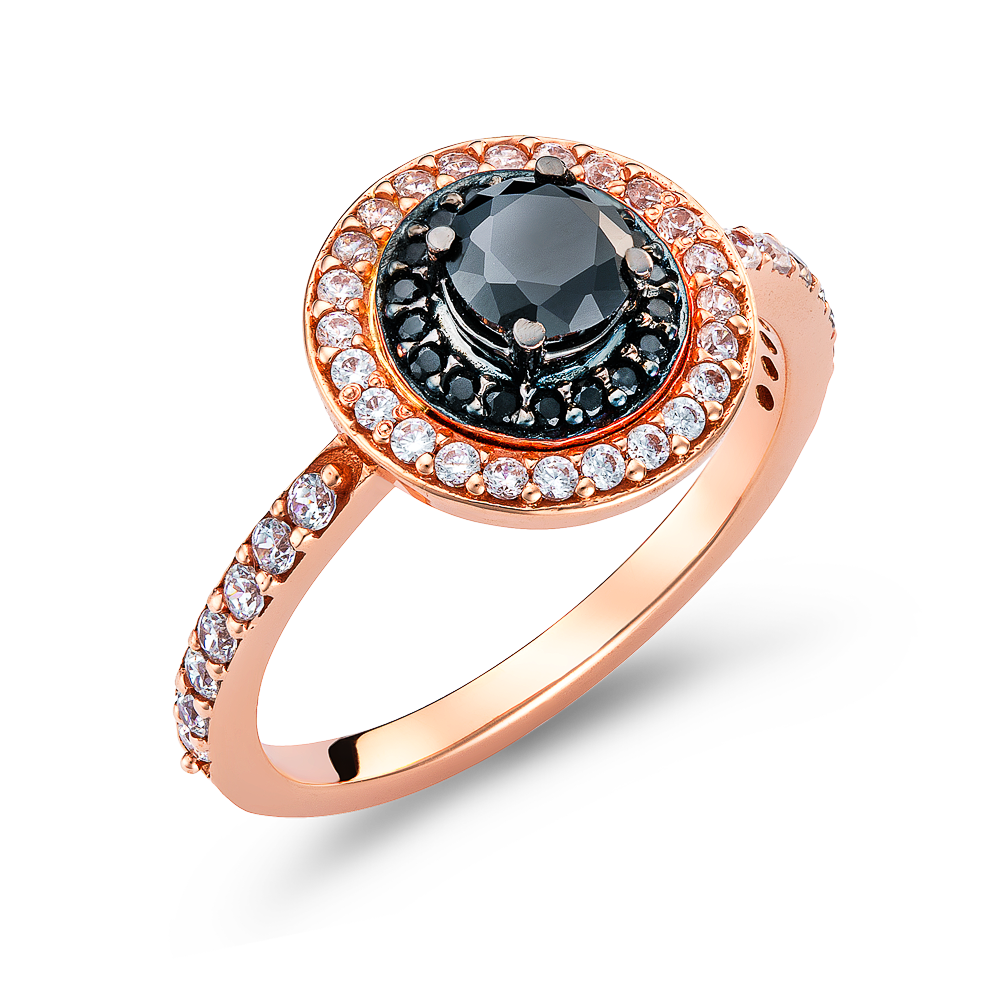 Δαχτυλίδι Γυναικείο με Διπλή Ροζέτα