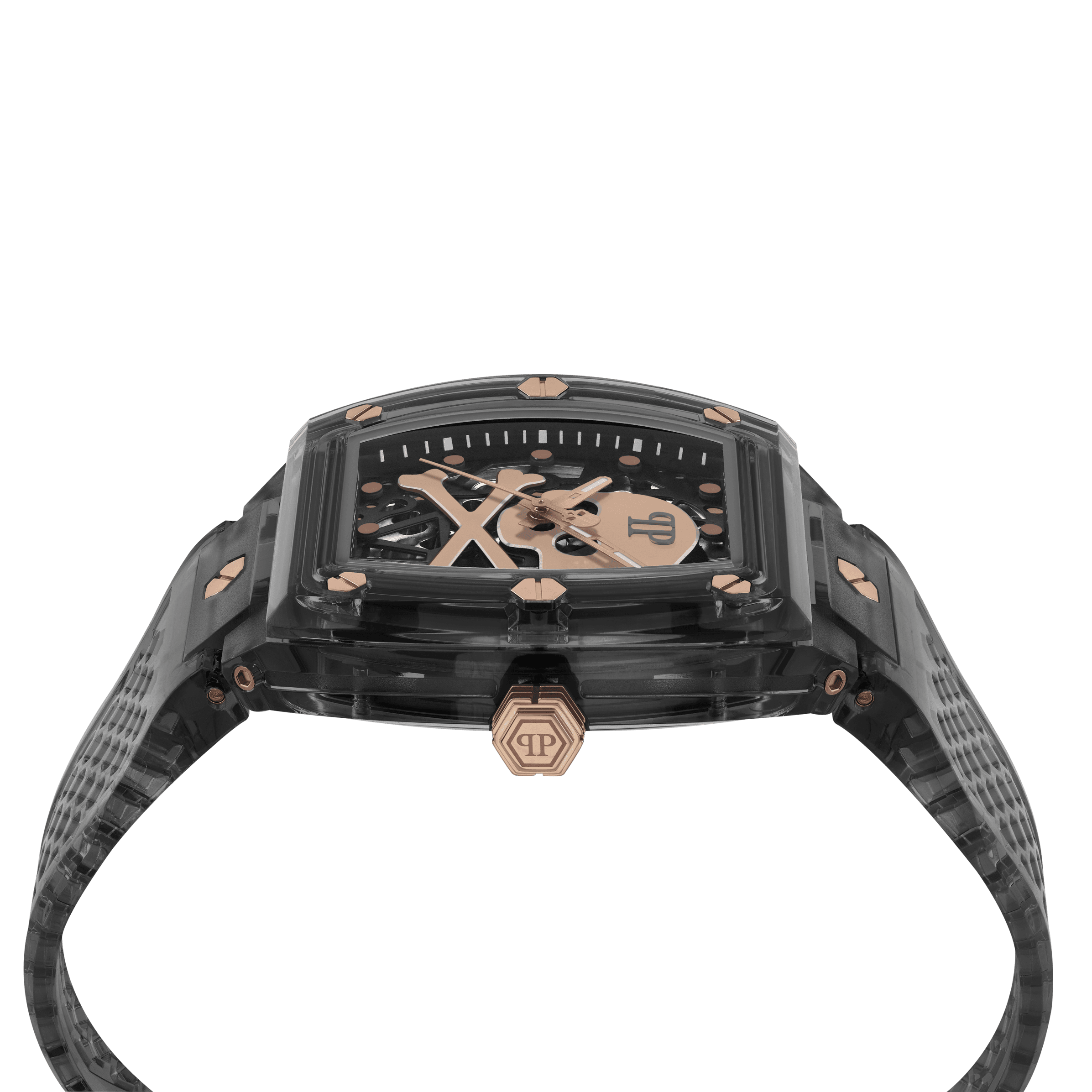 PHILIPP PLEIN THE SKELETON CRYSTAL GREY