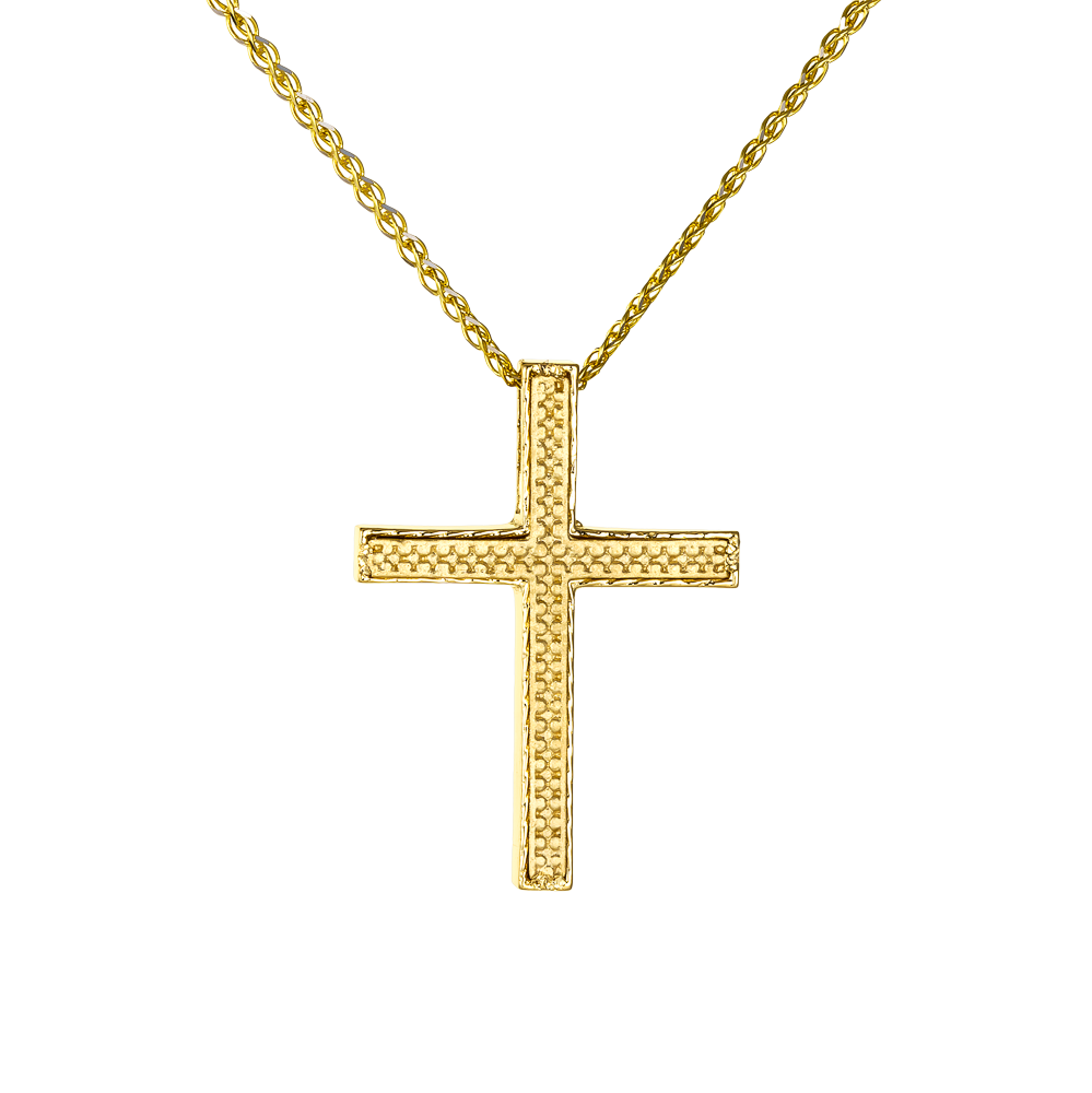 Βαπτιστικός Σταυρός 14 Καρατίων 