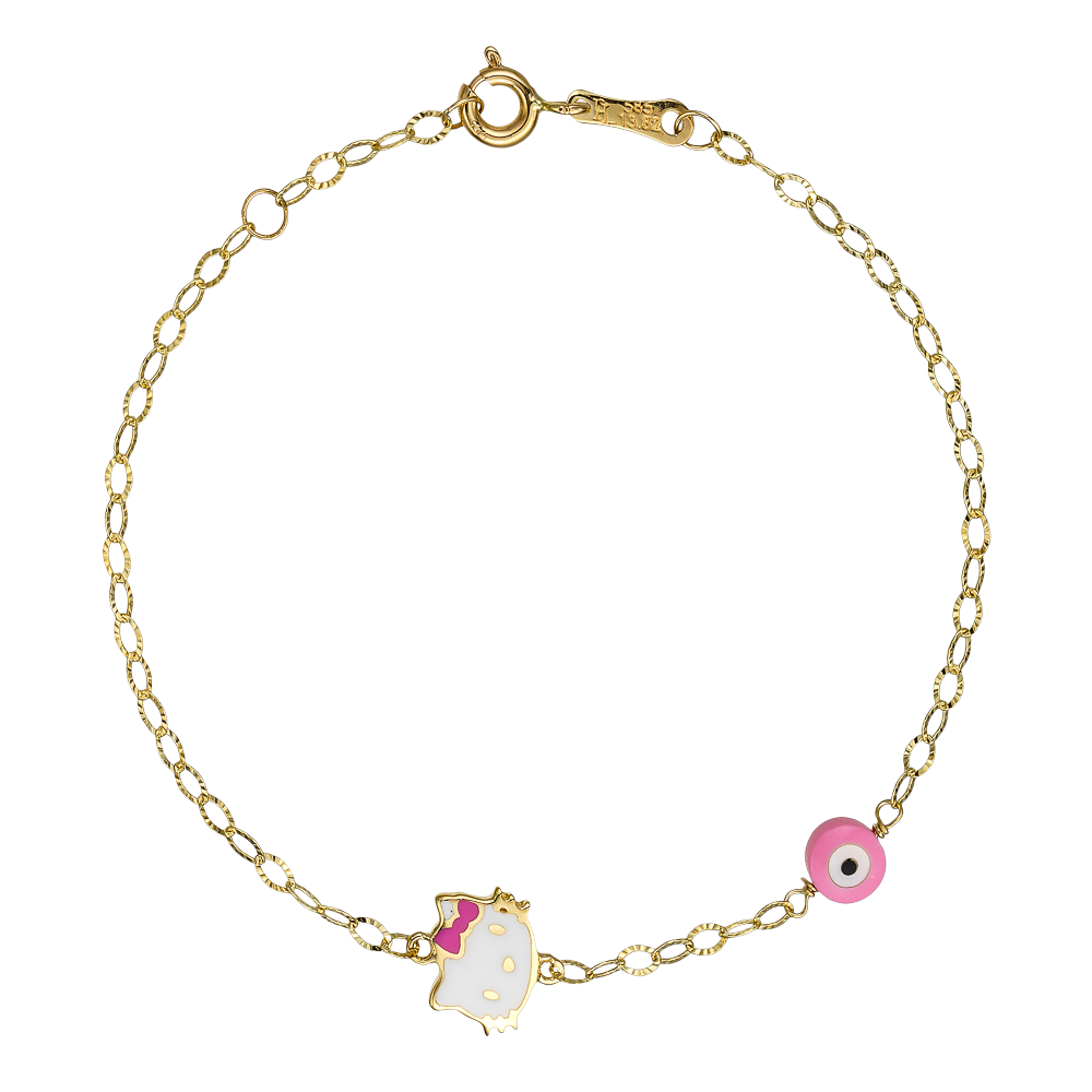 Βραχιόλι Παιδικό 14 Καρατίων