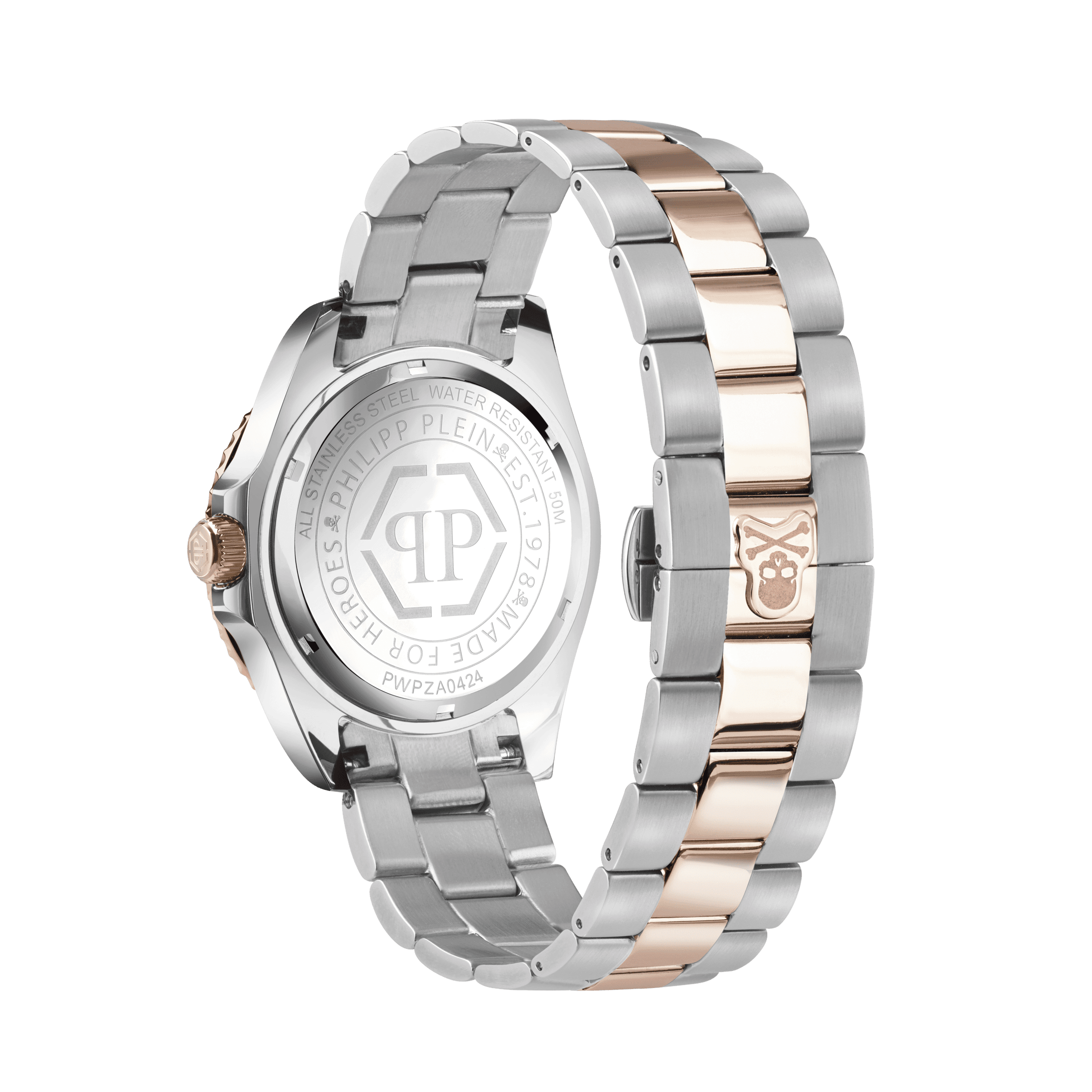 PHILIPP PLEIN GMT-1 CHALLENGER BAGUETTES TWO TONE