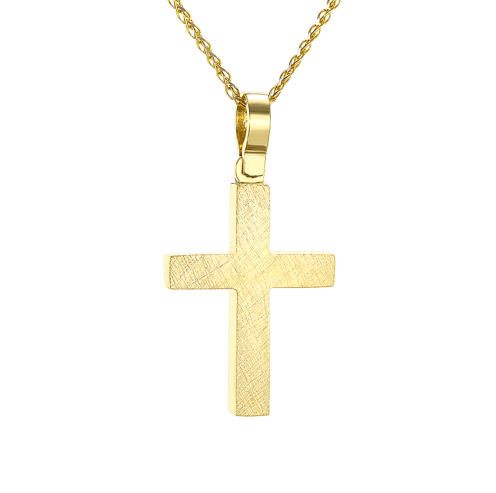 Ανδρικός Σταυρός 14 Καρατίων 