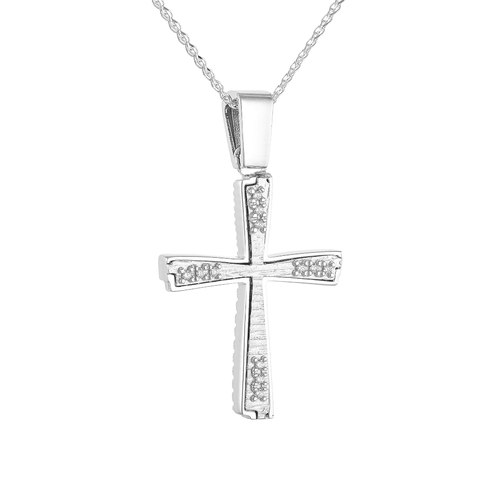 Λευκόχρυσος Σταυρός Γυναικείος