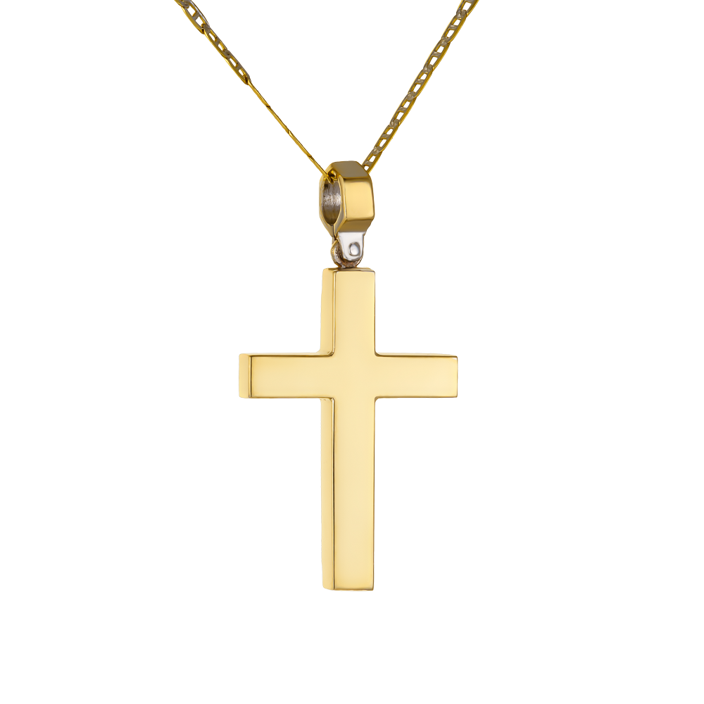Χρυσός Ανδρικός Σταυρός 
