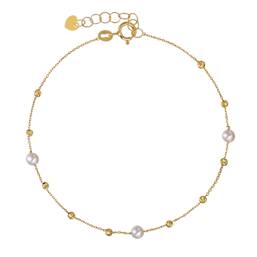 Βραχιόλι Αλυσιδωτό με Μαργαριτάρια