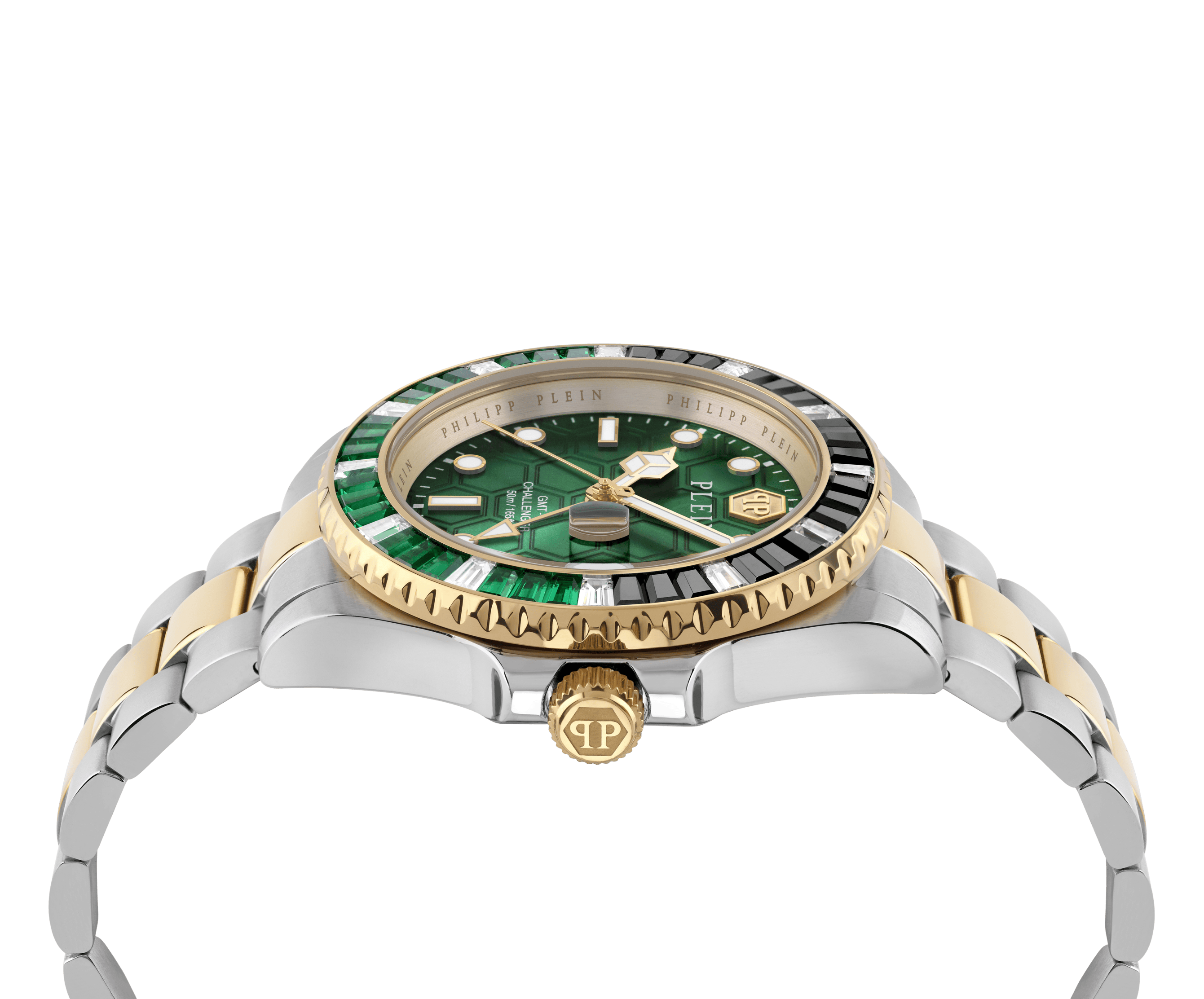 PHILIPP PLEIN GMT-1 CHALLENGER BAGUETTES TWO TONE
