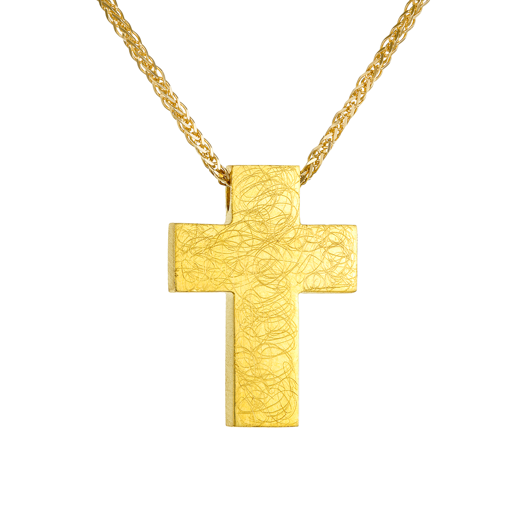 Σταυρός 18 Καρατίων Φανουράκης