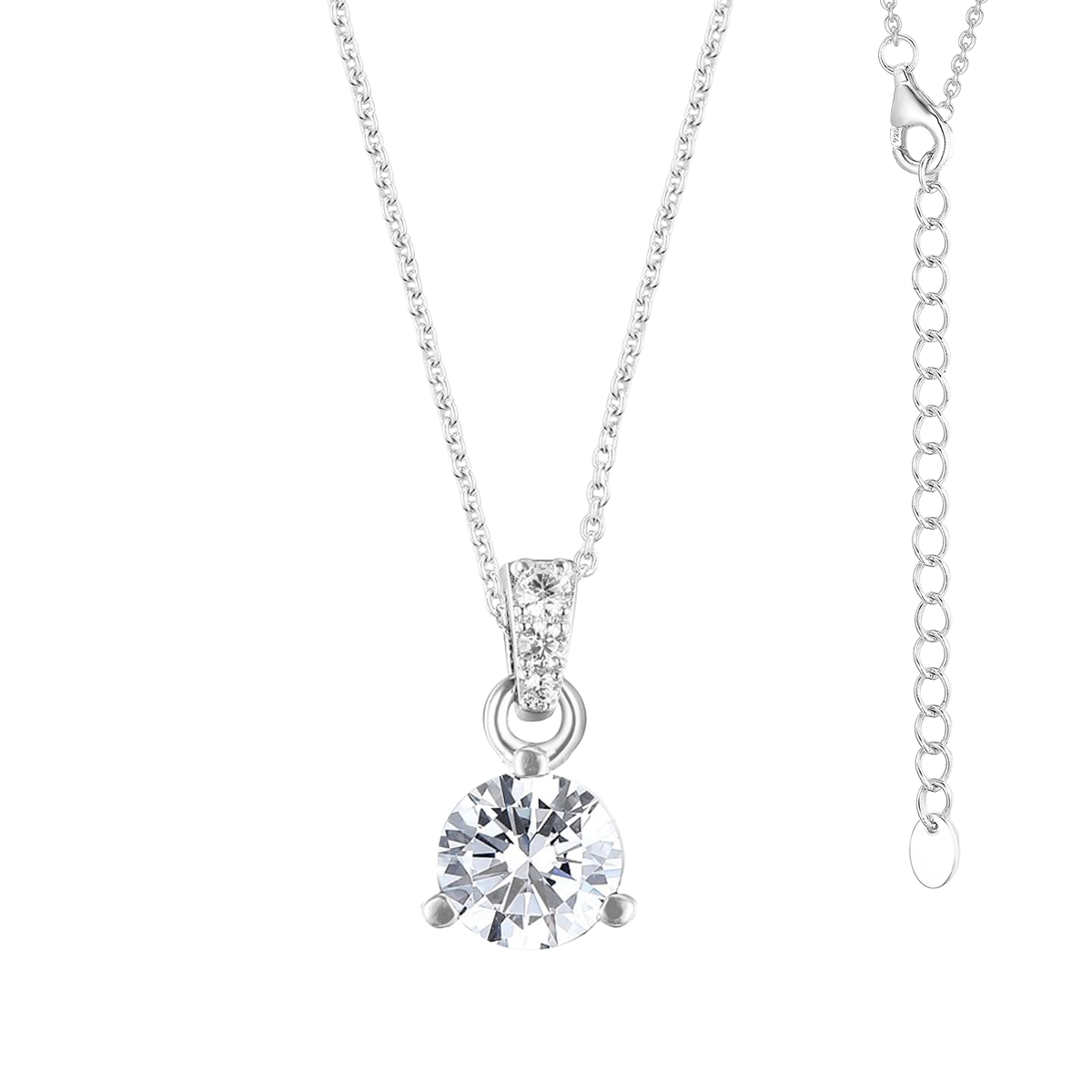 Κολιέ με Μονόπετρο Gloria Hope