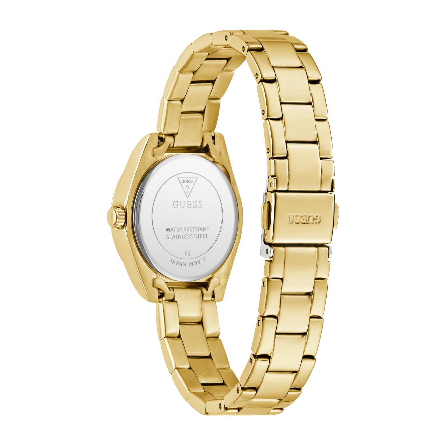 Γυναικείο Ρολόι GUESS MINI LUNA GREEN GOLD