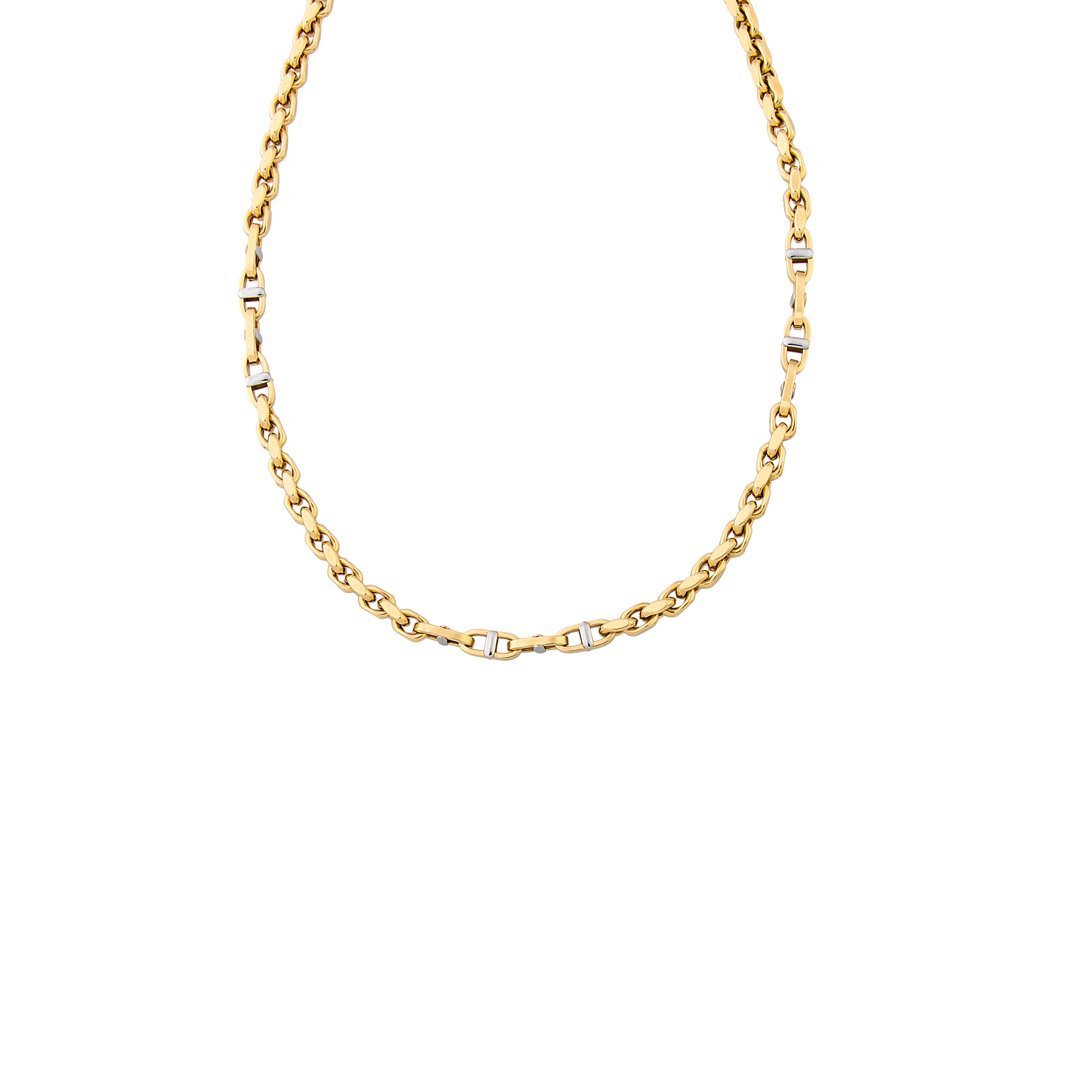 Δίχρωμη Καδένα Λαιμού