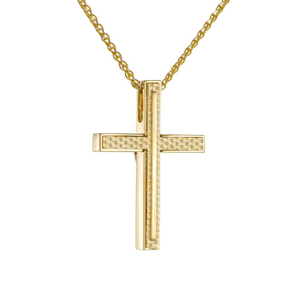 Ανδρικός Σταυρός με Εσταυρωμένο 