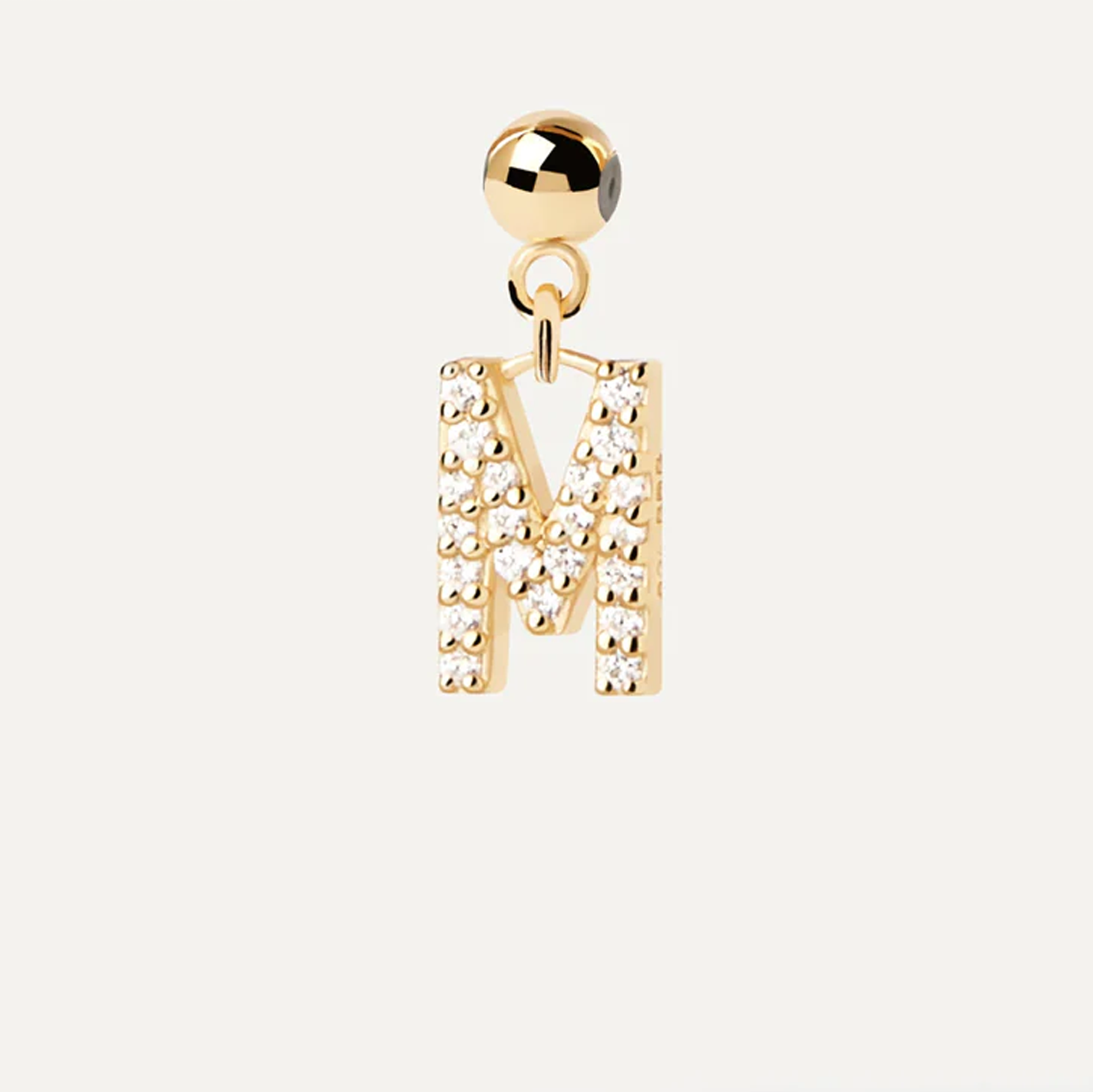 Letter M Charm