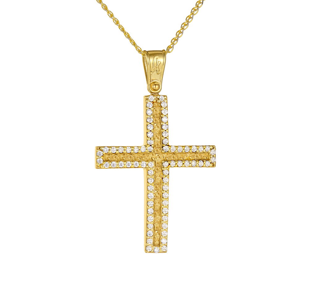 Πετράτος Σταυρός 14 Καρατίων  