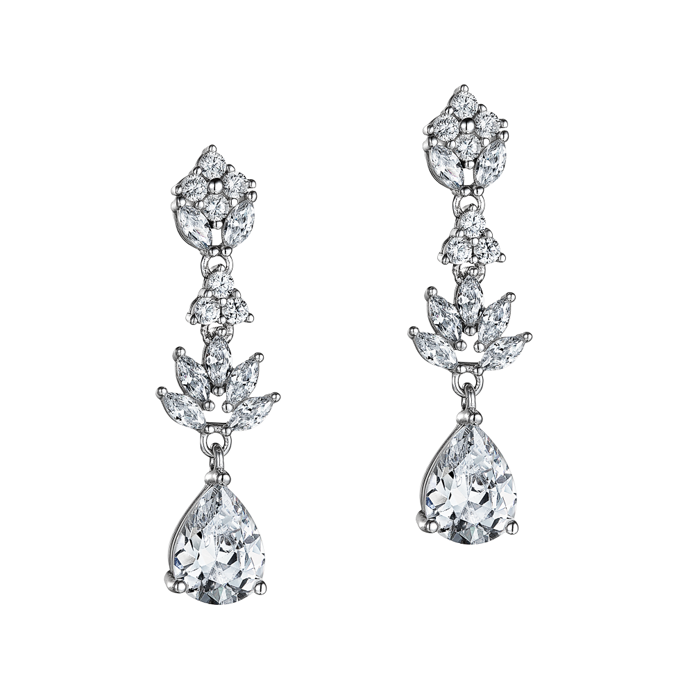 Κρεμαστά Σκουλαρίκια Γάμου