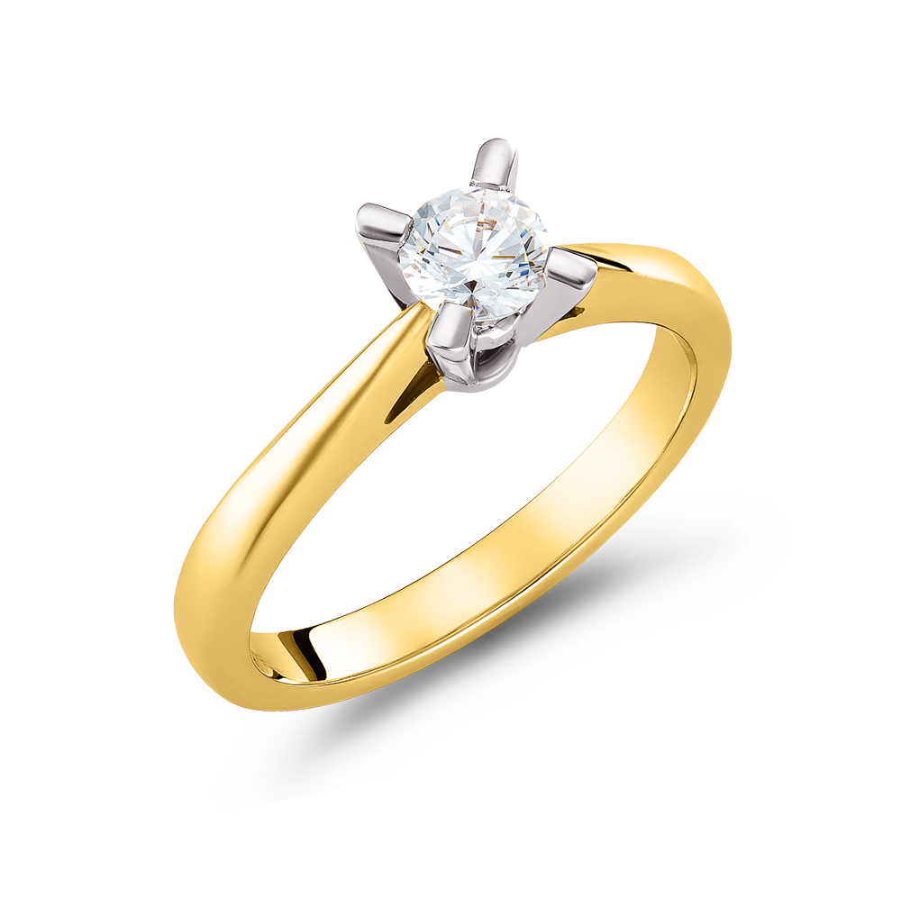 Μονόπετρο με 0.40ct Διαμάντι 