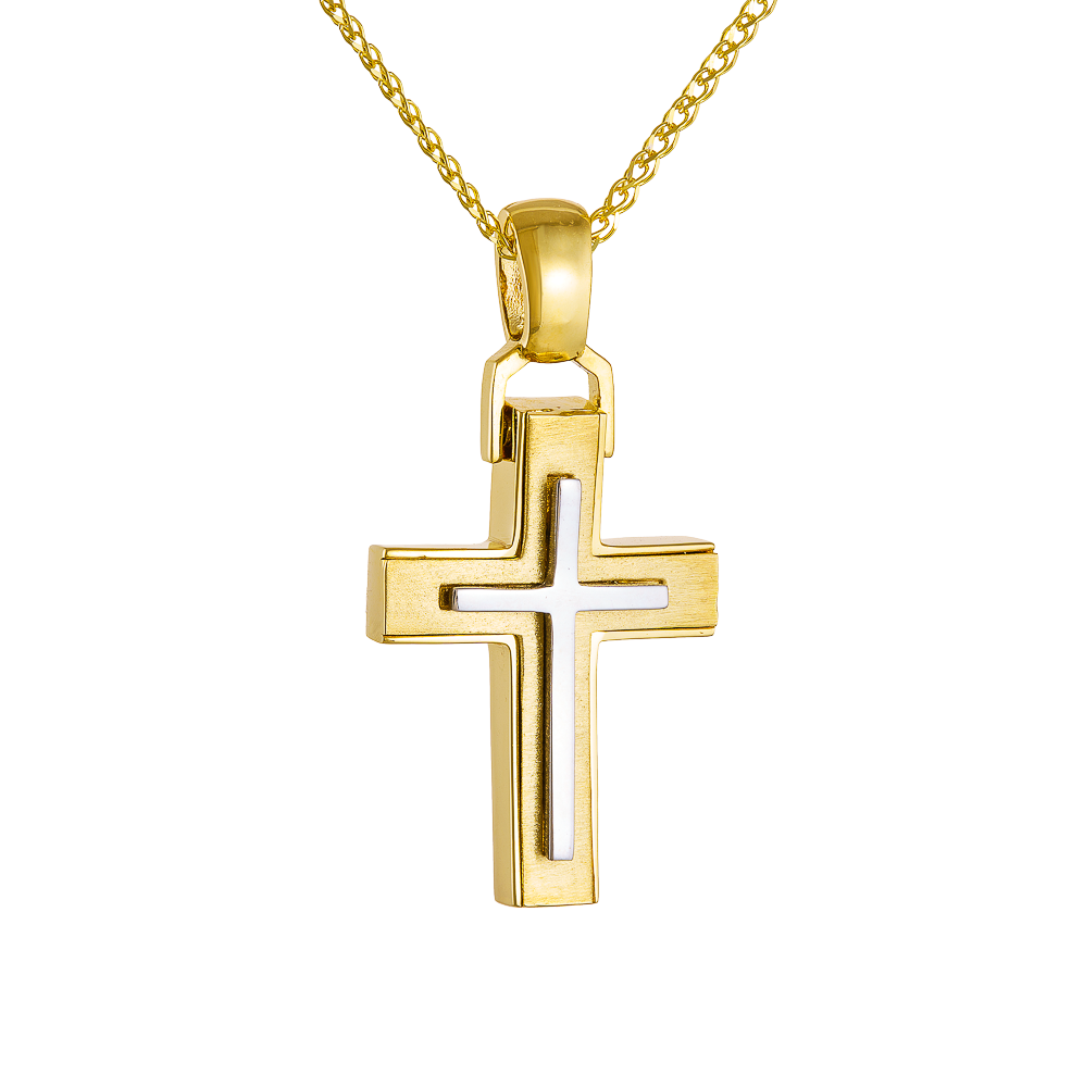 Χρυσός Σταυρός Διπλής Όψεως