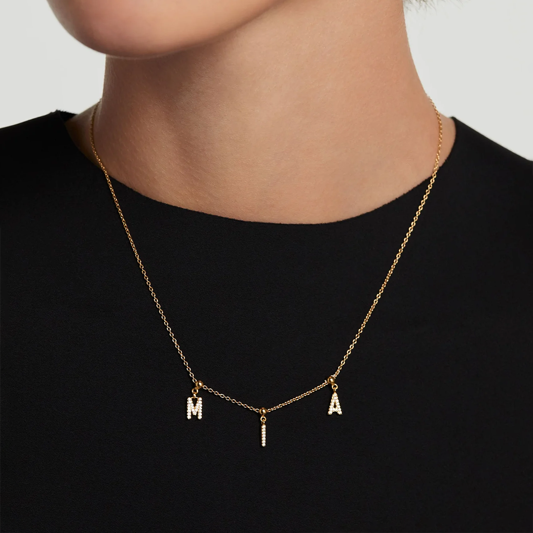 Letter M Charm