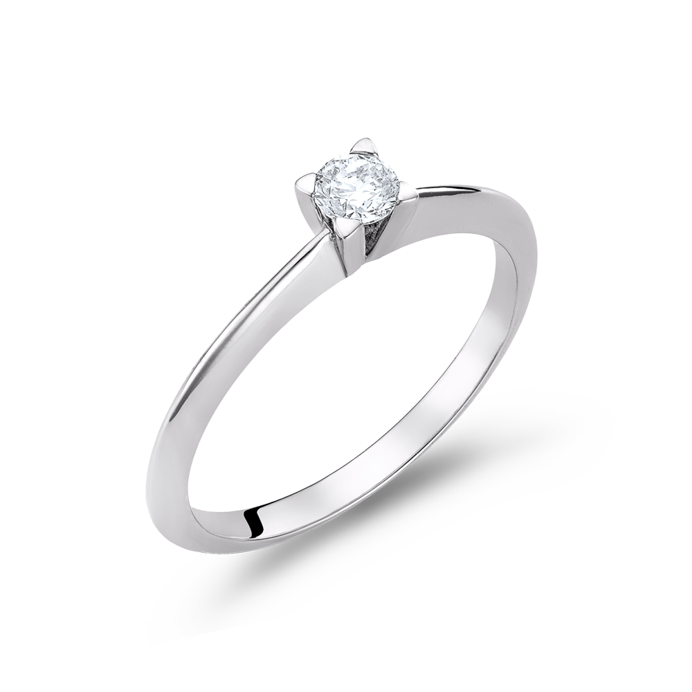 Μονόπετρο με Διαμάντι 0.18ct