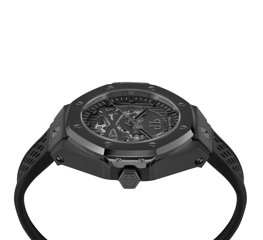 PHILIPP PLEIN SKELETON ROYAL BLACK
