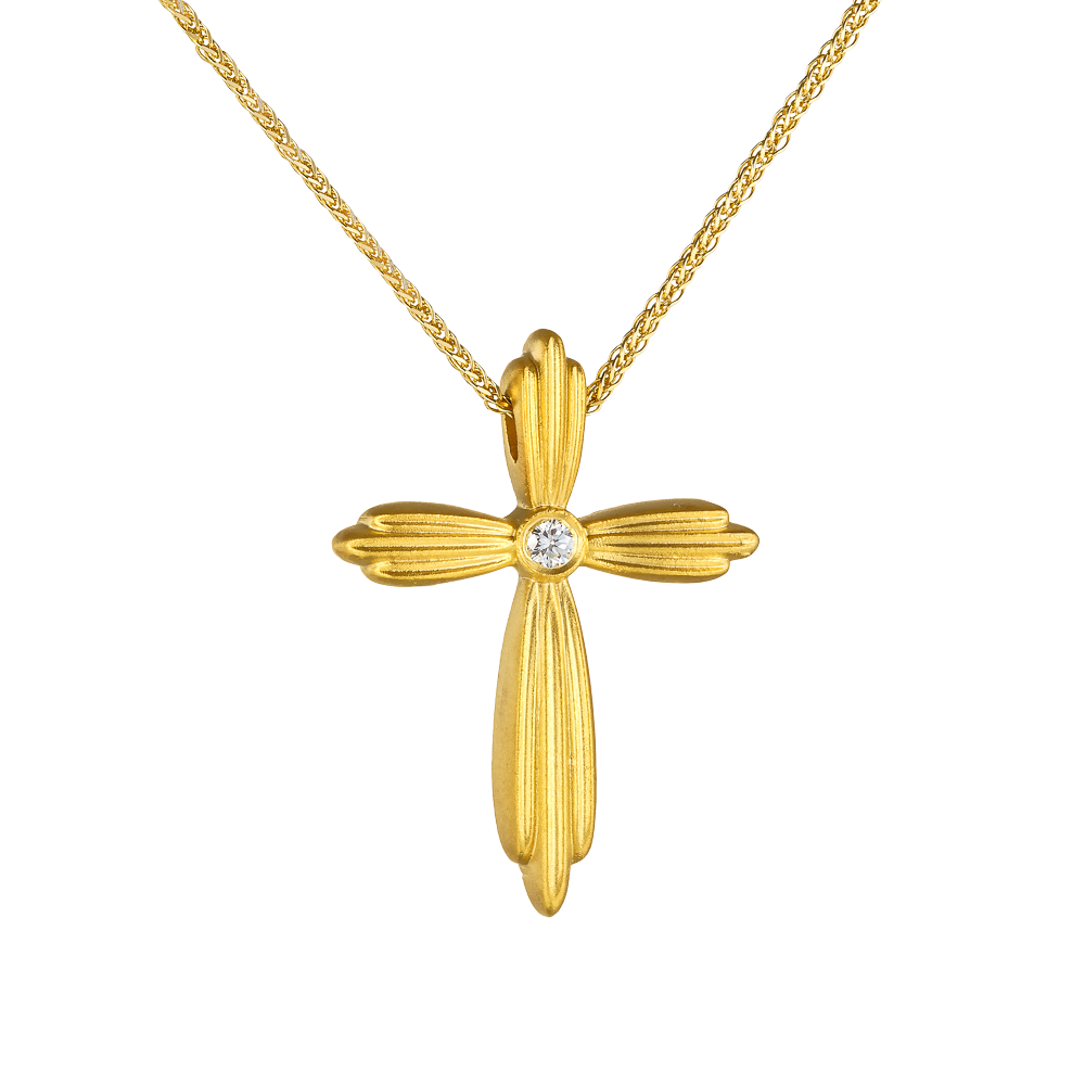 Σταυρός Γυναικείος Χειροποίητος