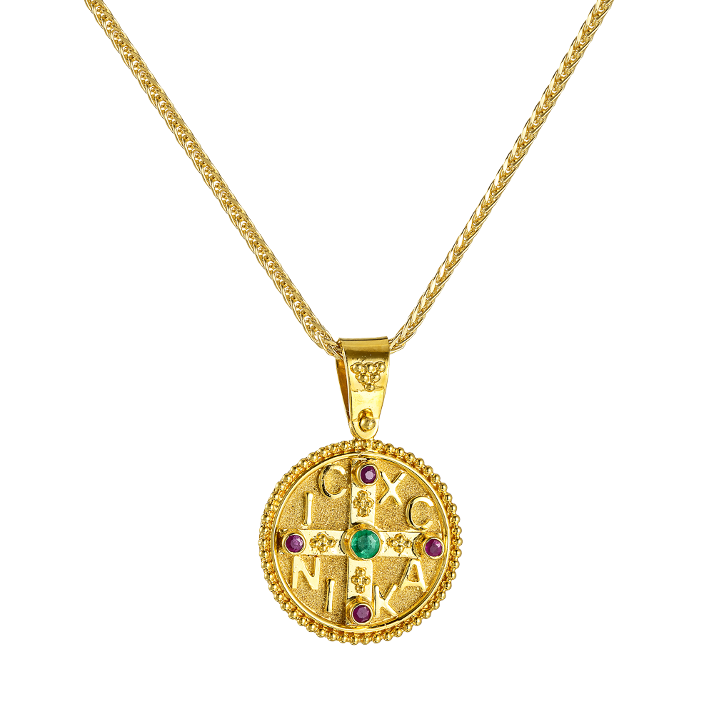 Κωνσταντινάτο με Ρουμπίνια και Σμαράγδι