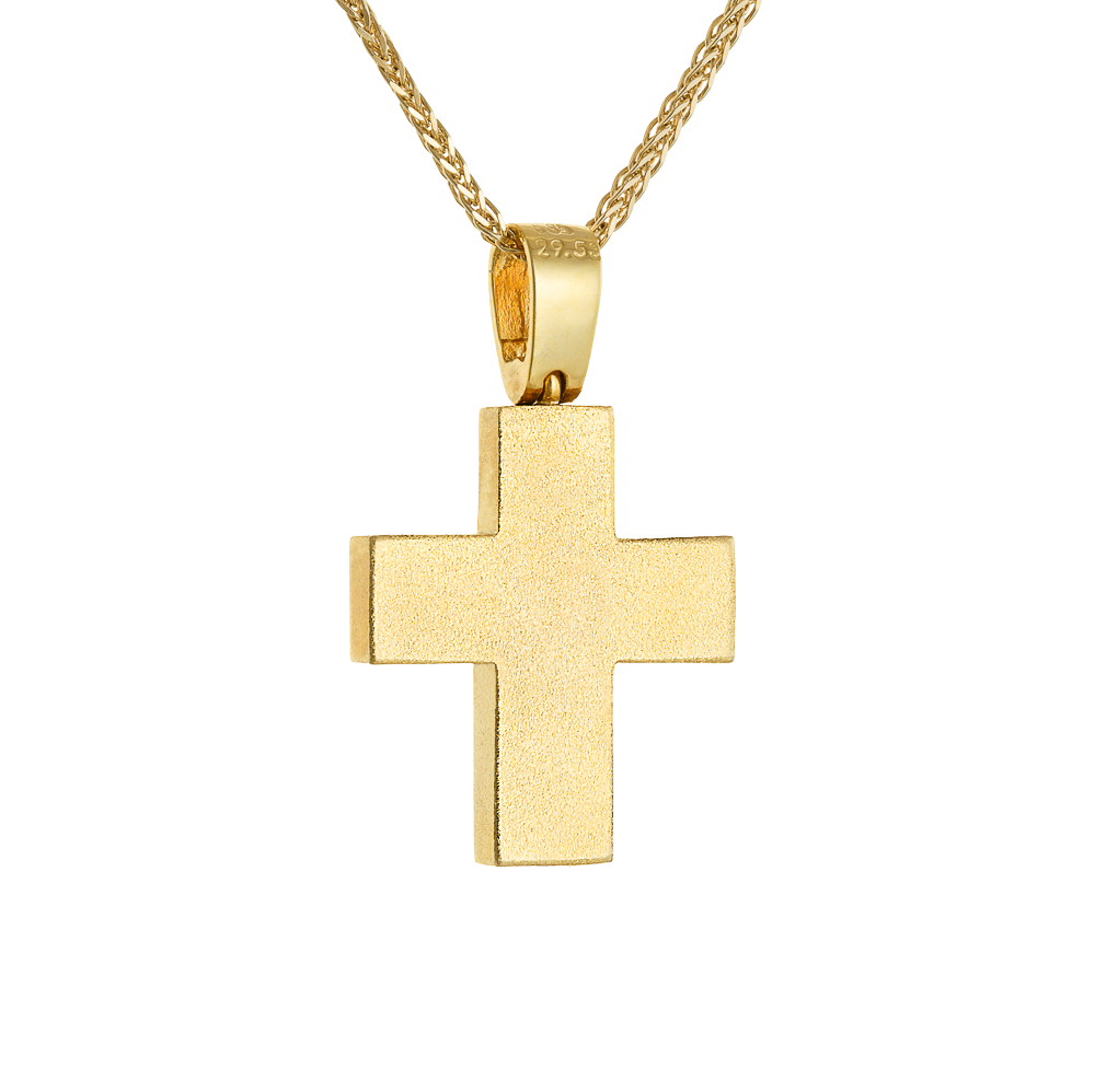 Λιτός Σταυρός 14 Καρατίων  