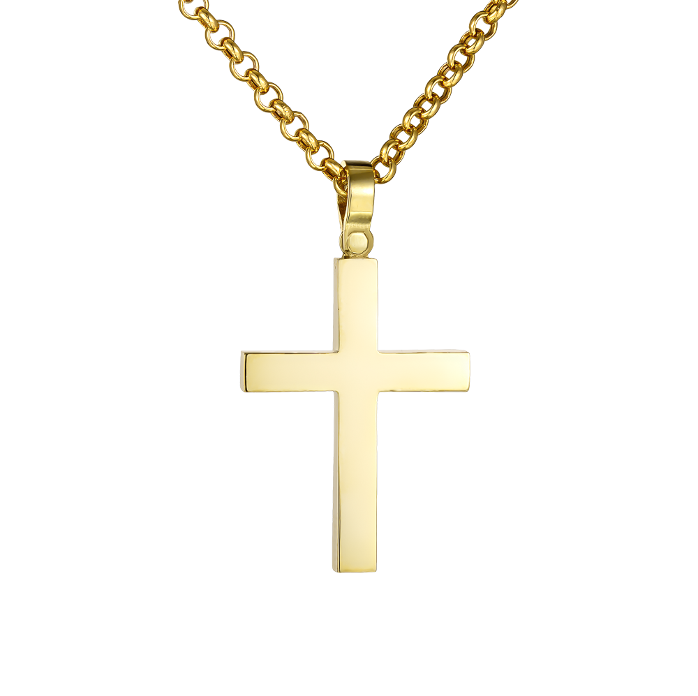 Σταυρός Ανδρικός 14 Καρατίων 