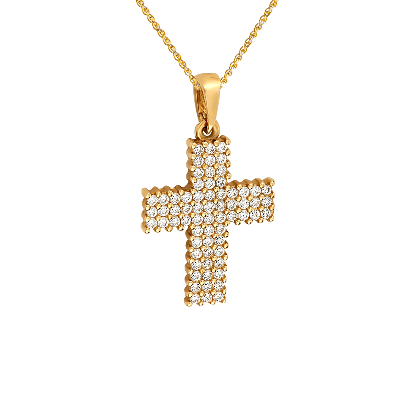 Σταυρός Γυναικείος 14 Καρατίων 