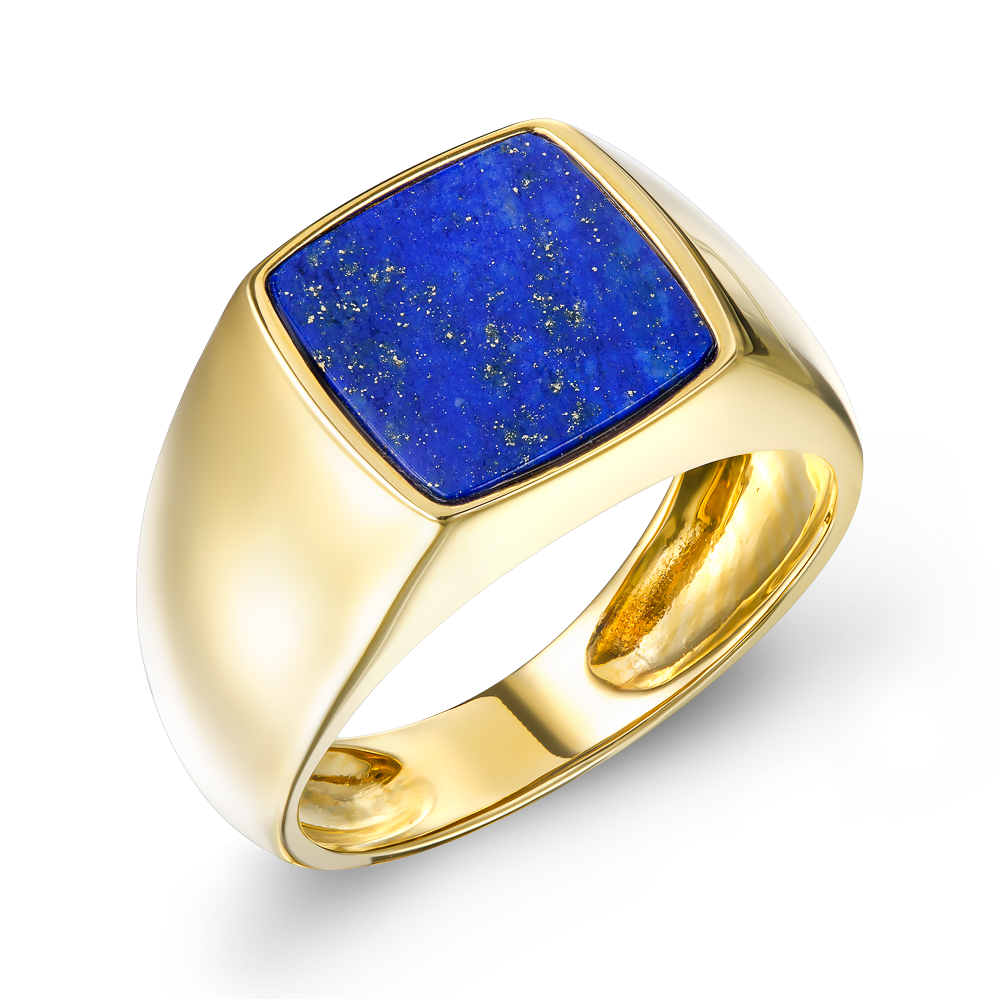 Ανδρικό Δαχτυλίδι με Lapis Lazuli