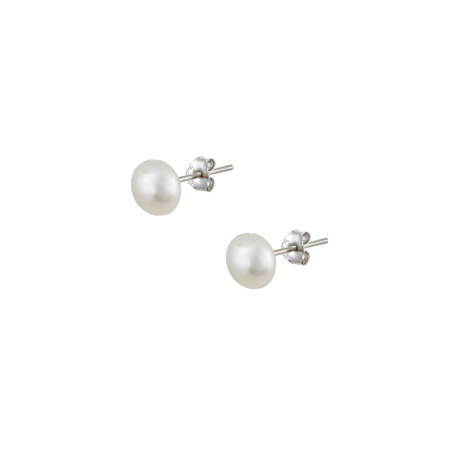 Σκουλαρίκια Μαργαριταρένια Ασήμι