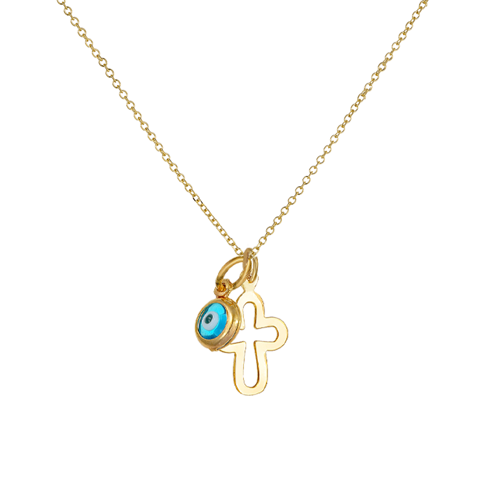 Σταυρουδάκι με Ματάκι