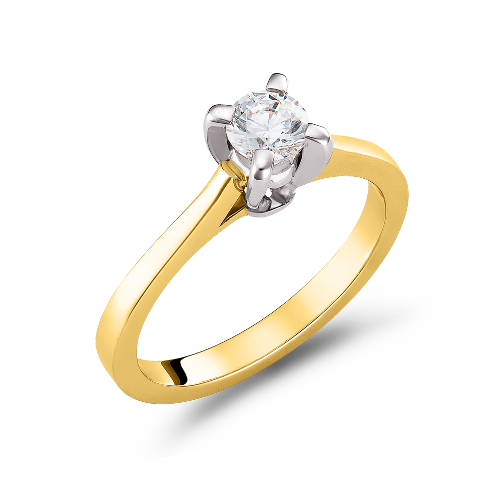 Μονόπετρο με 0.40ct Διαμάντι 