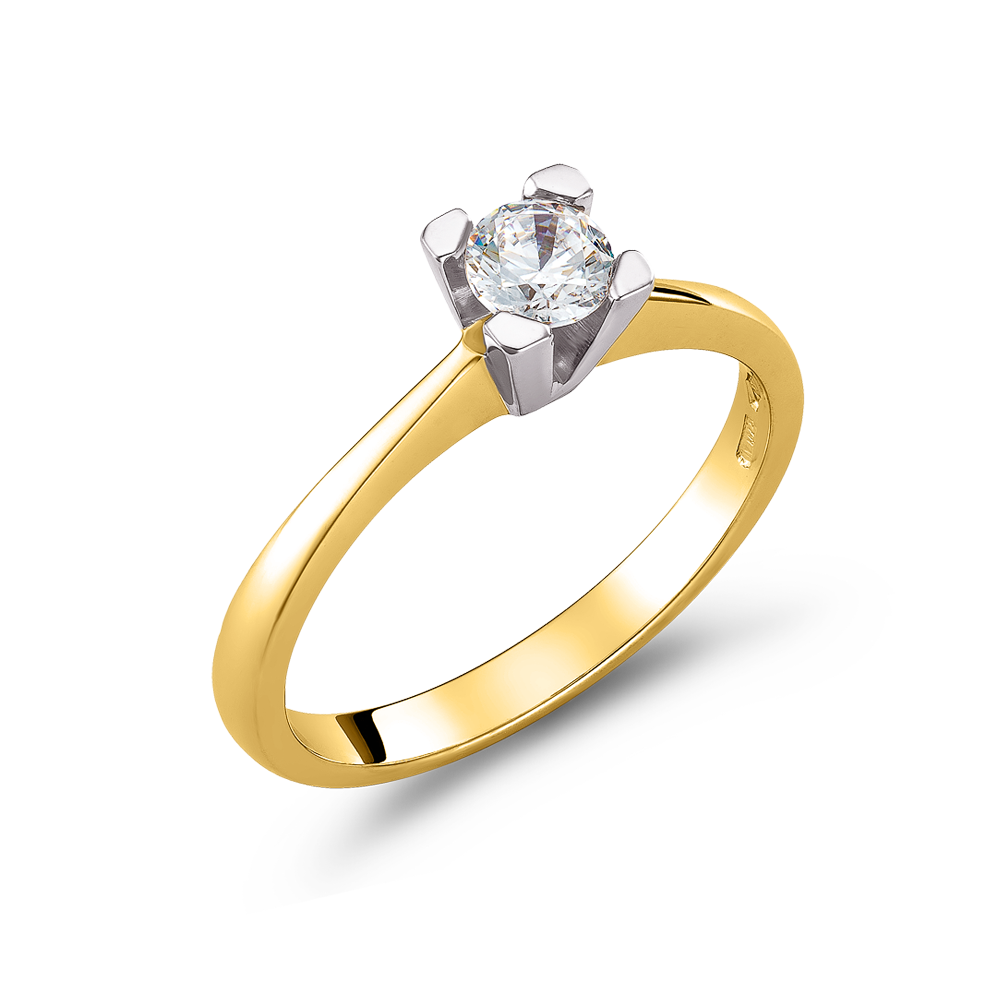 Μονόπετρο Δαχτυλίδι με 0.30ct Διαμάντι 
