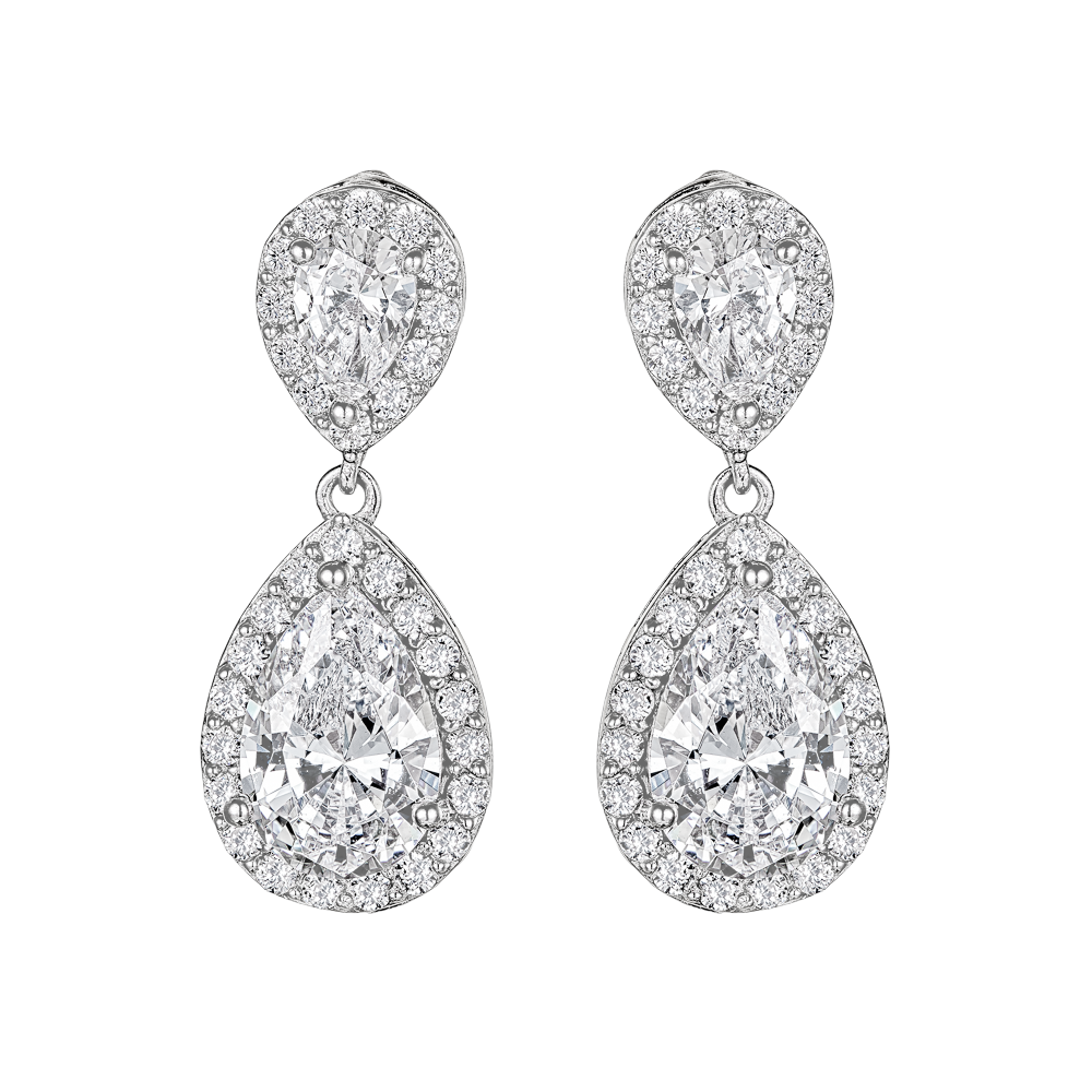 Κρεμαστά Σκουλαρίκια Γάμου