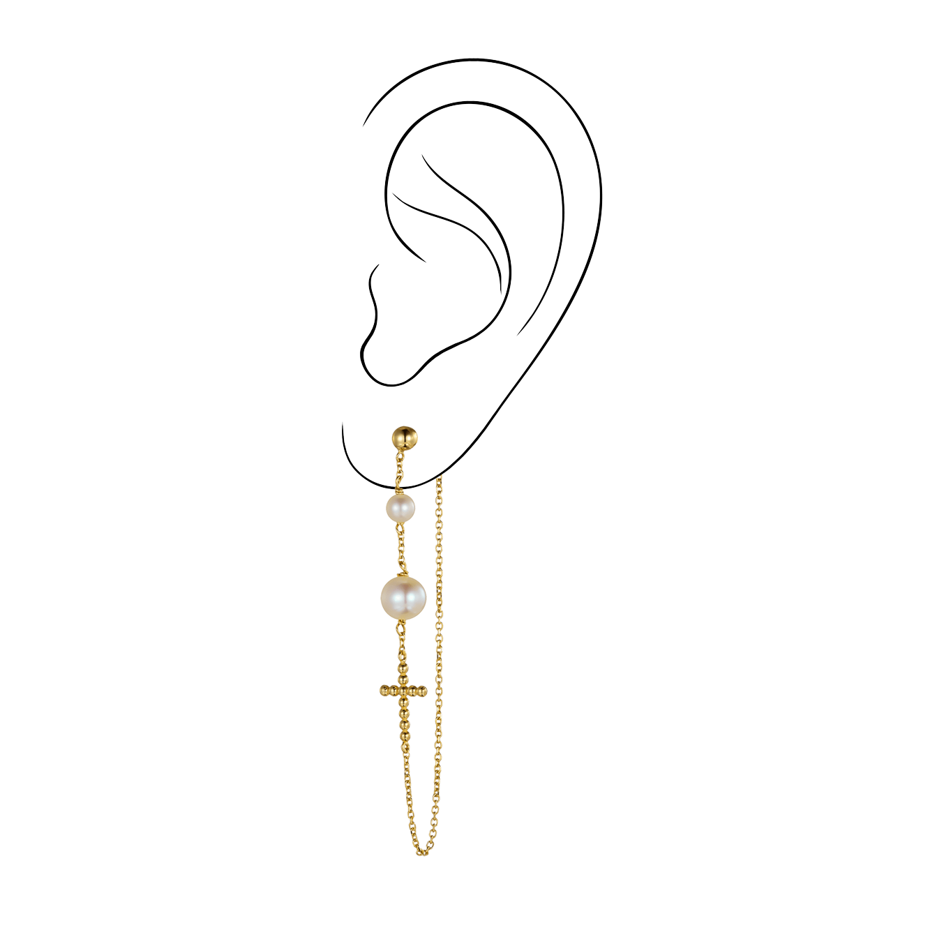 Μαργαριταρένια Σκουλαρίκια 