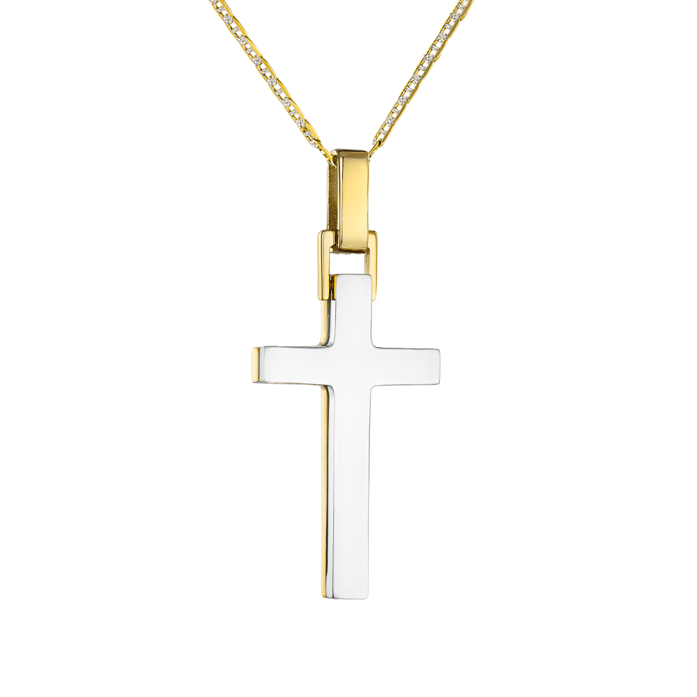 Δίχρωμος Σταυρός Διπλής Όψεως 