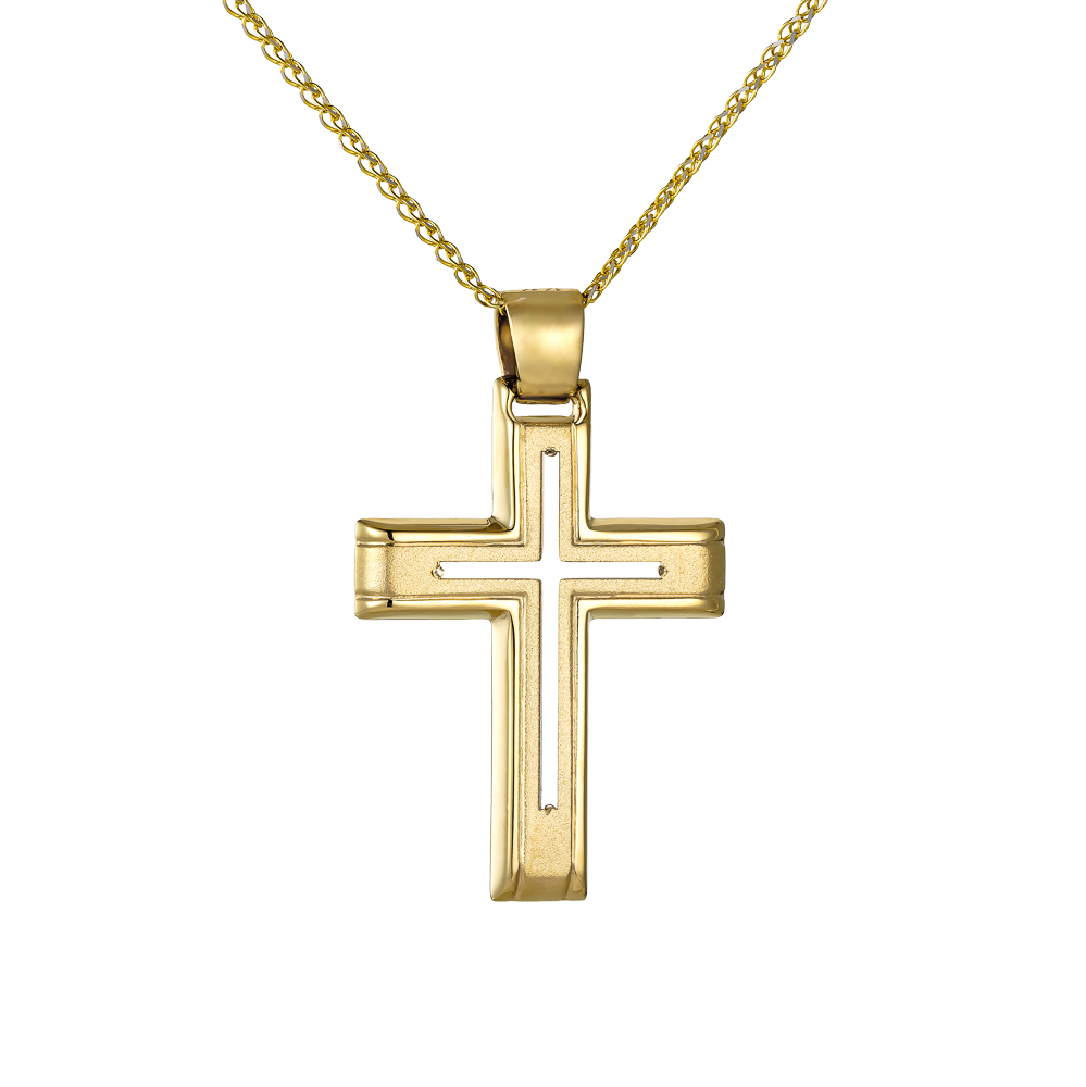 Ανδρικός Σταυρός Διπλής Όψεως 
