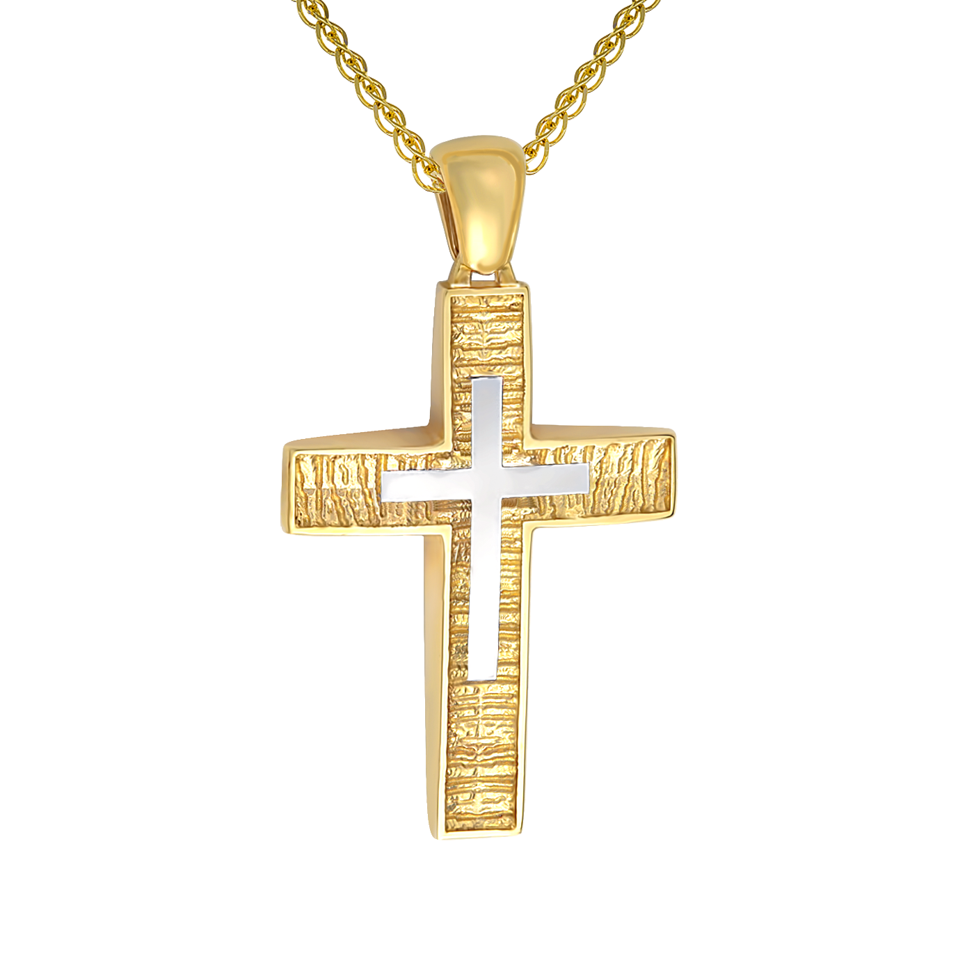 Σταυρός Ανδρικός Διπλής Όψεως