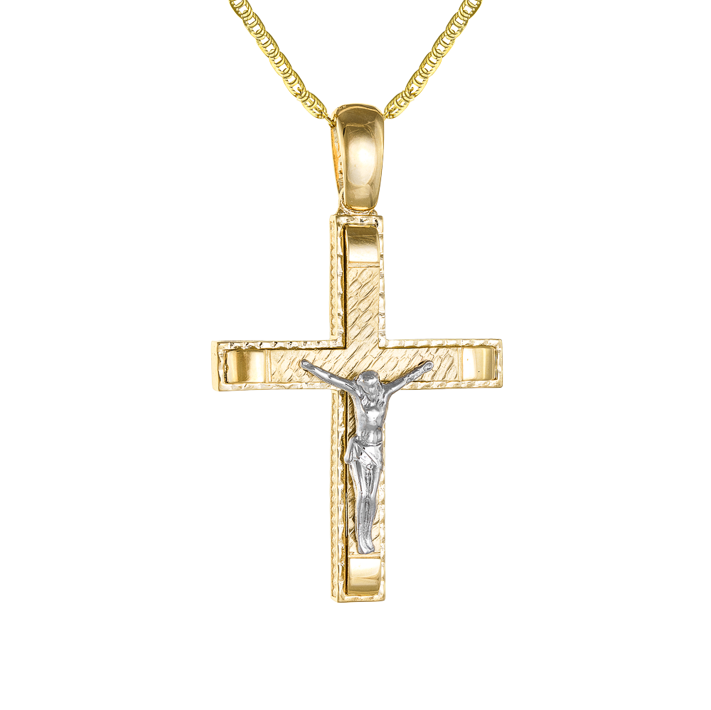 Σταυρός Χρυσός 14 Καρατίων 