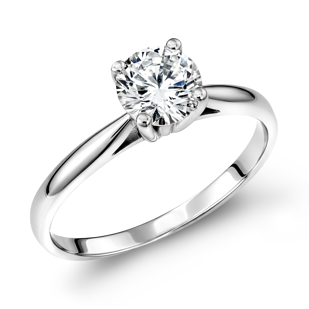 Μονόπετρο Δαχτυλίδι 14 Καρατίων