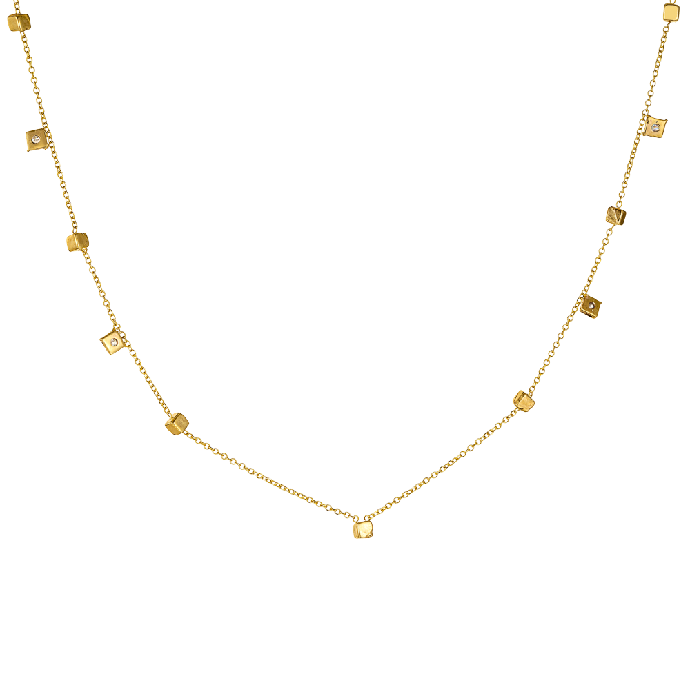 Κολιέ Αλυσιδωτό 9 Καρατίων