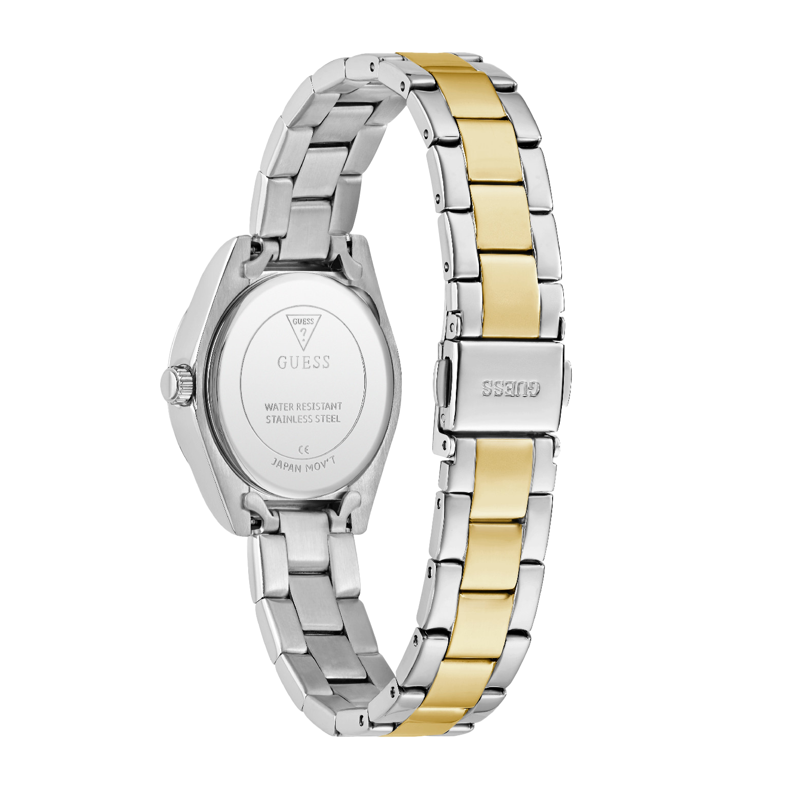 Γυναικείο Ρολόι GUESS MINI LUNA WHITE GOLD