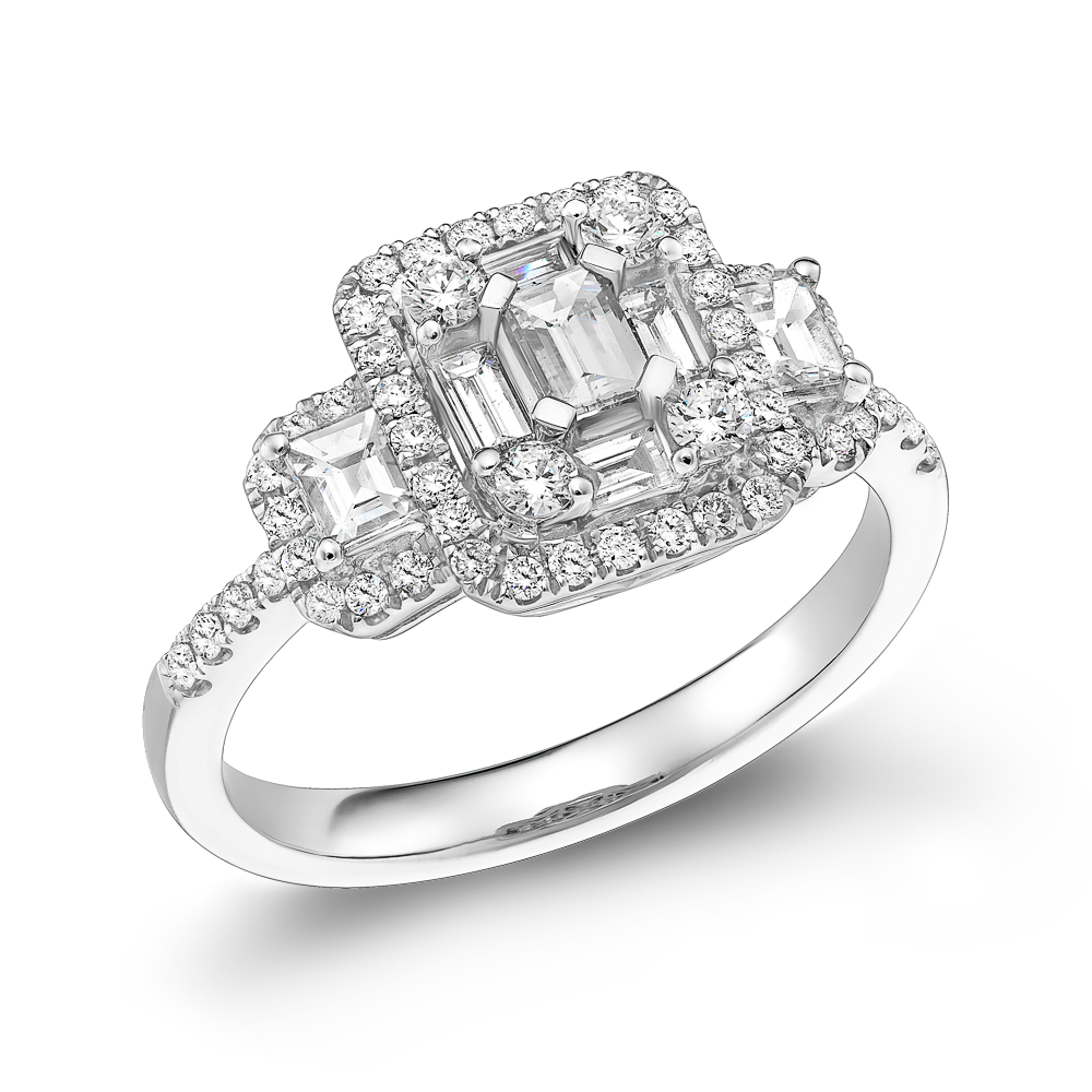 Μονόπετρο με Διαμάντια