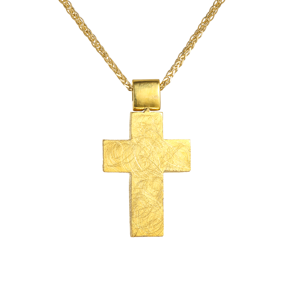 Σταυρός Χειροποίητος 18 Καρατίων