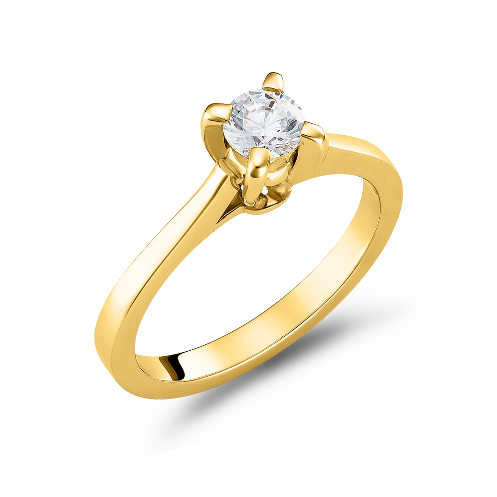 Μονόπετρο με 0.40ct Διαμάντι 