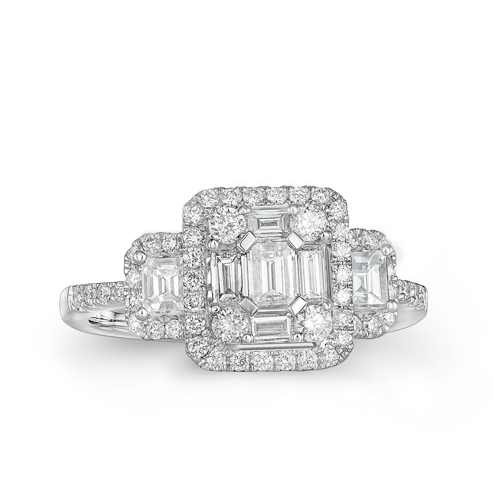 Μονόπετρο με Διαμάντια