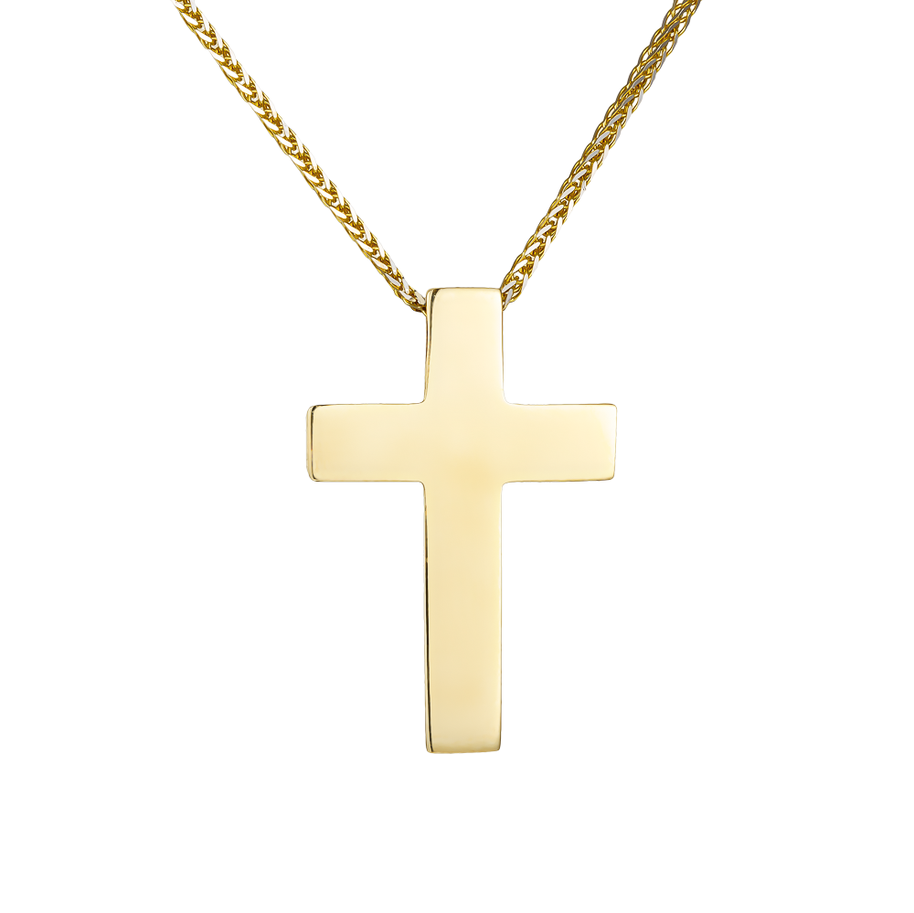 Ανδρικός Σταυρός 14 Καρατίων 